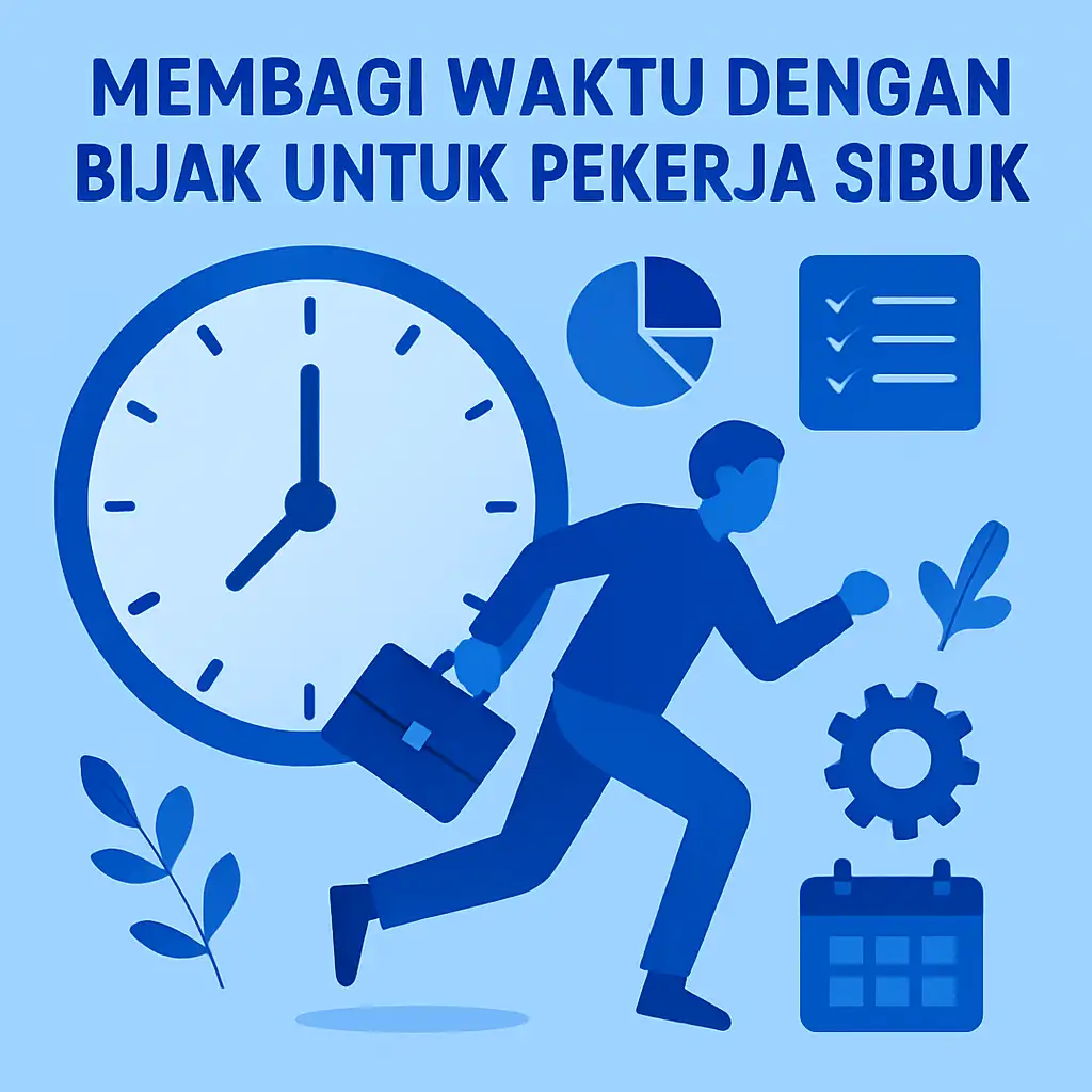 Membagi Waktu dengan Bijak untuk Pekerja Sibuk